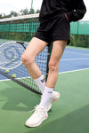 Edith Sweat Short - Black - Olaben - Womens Shorts