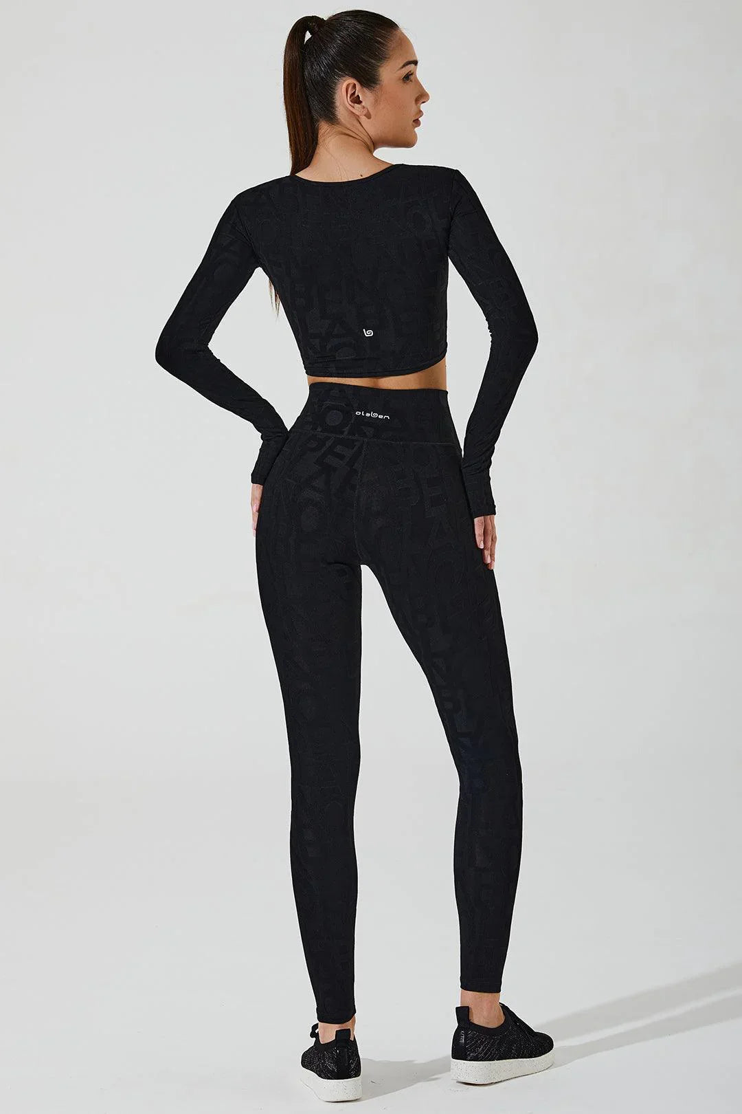 Classic Déese Fleur Legging 3D - Carbon - Olaben - Womens Leggings