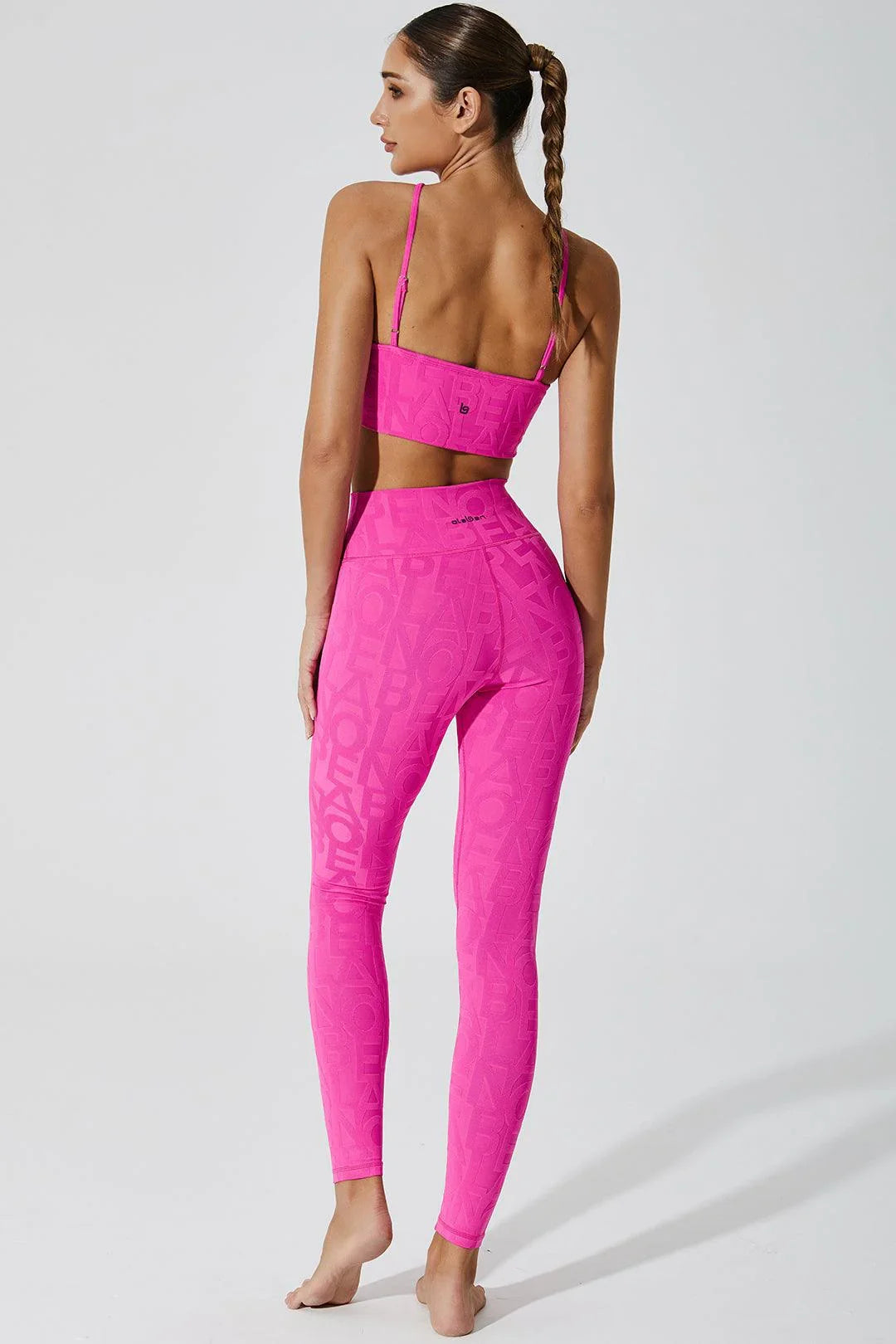 Classic Déese Fleur Legging 3D - Dark Pink Purple - Olaben - Womens Leggings