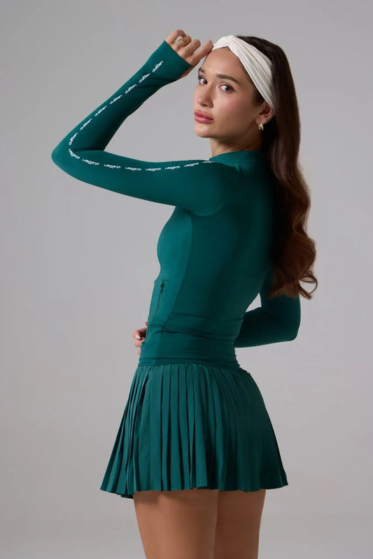 Emelie Define Jacket - Midnight Green - Olaben