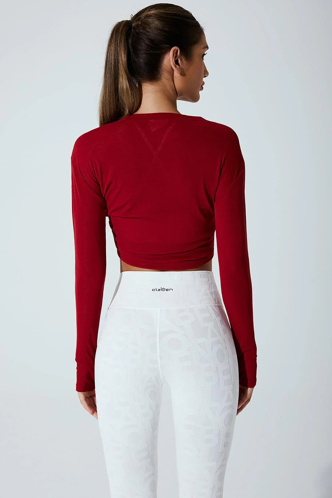 Emmy Long Sleeves Top - Savvy Red - Olaben - Womens Long Sleeve