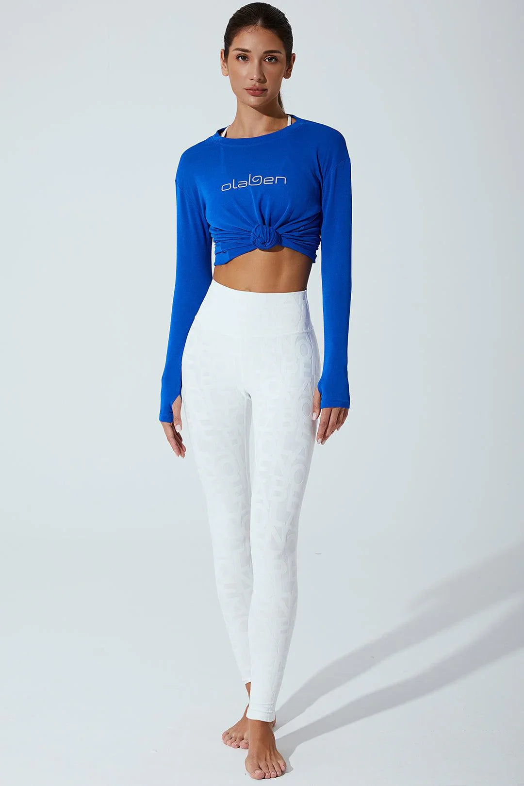 Emmy Long Sleeves Top - Ultramarine - Olaben - Womens Long Sleeve