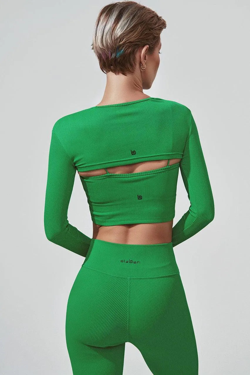 Envy Long Sleeve - Fern Green - Olaben - Womens Long Sleeve