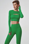 Envy Long Sleeve - Fern Green - Olaben - Womens Long Sleeve