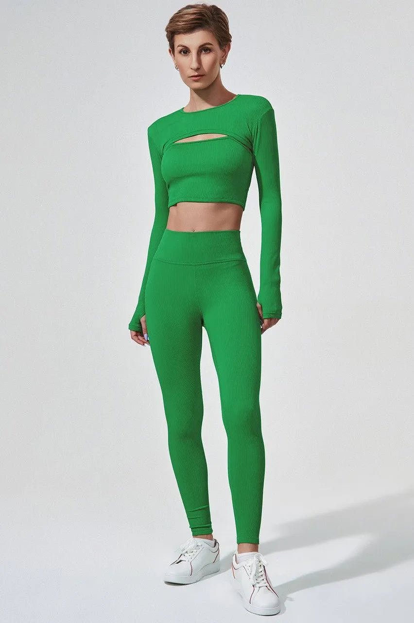 Envy Long Sleeve - Fern Green - Olaben - Womens Long Sleeve