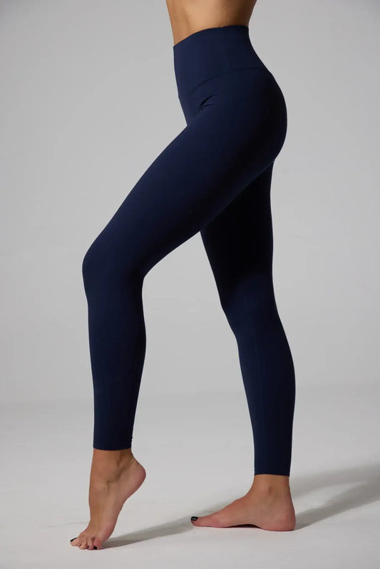 Evo High Rise Leggings - Navy - Olaben
