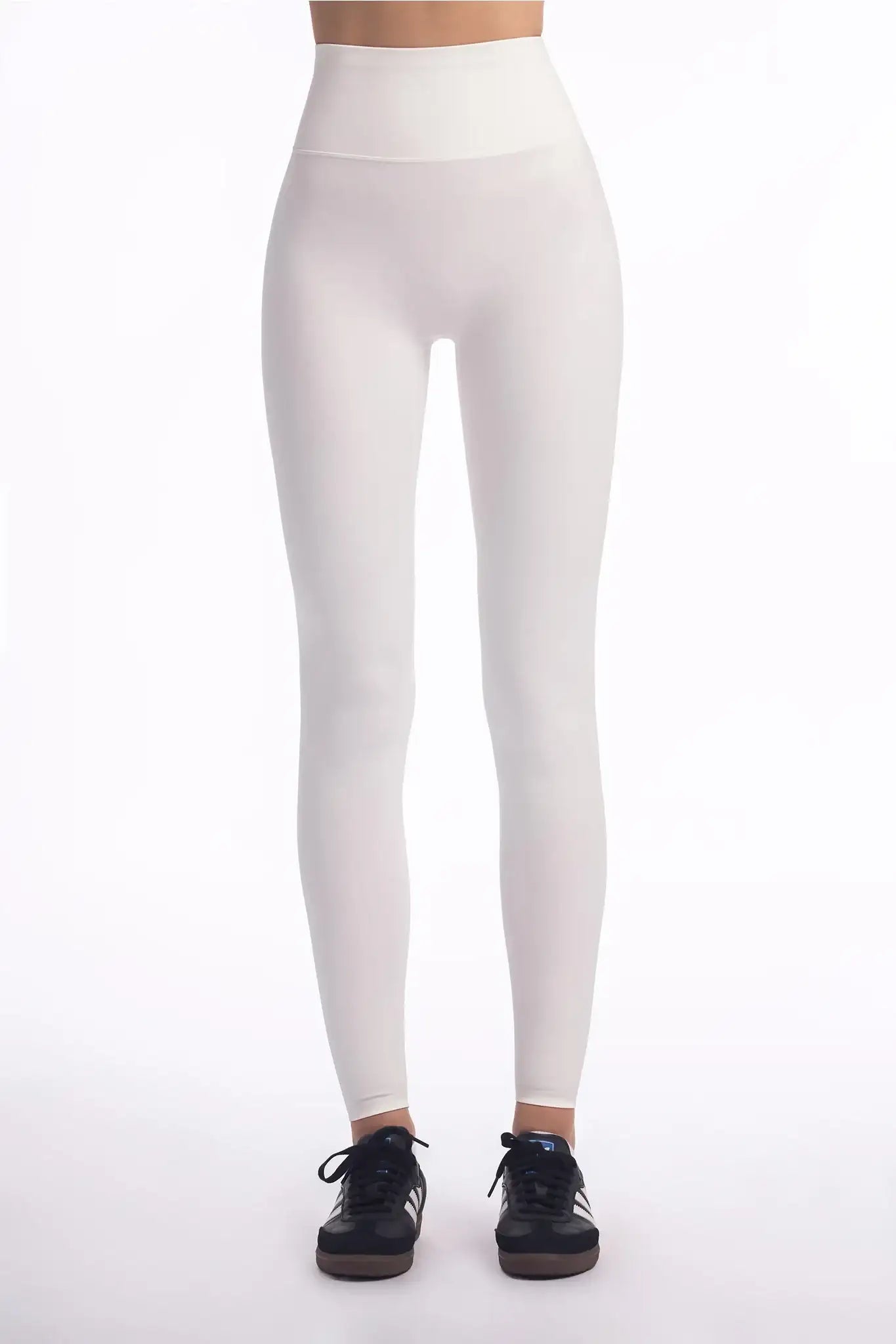 Evo High Rise Leggings - Off White - Olaben