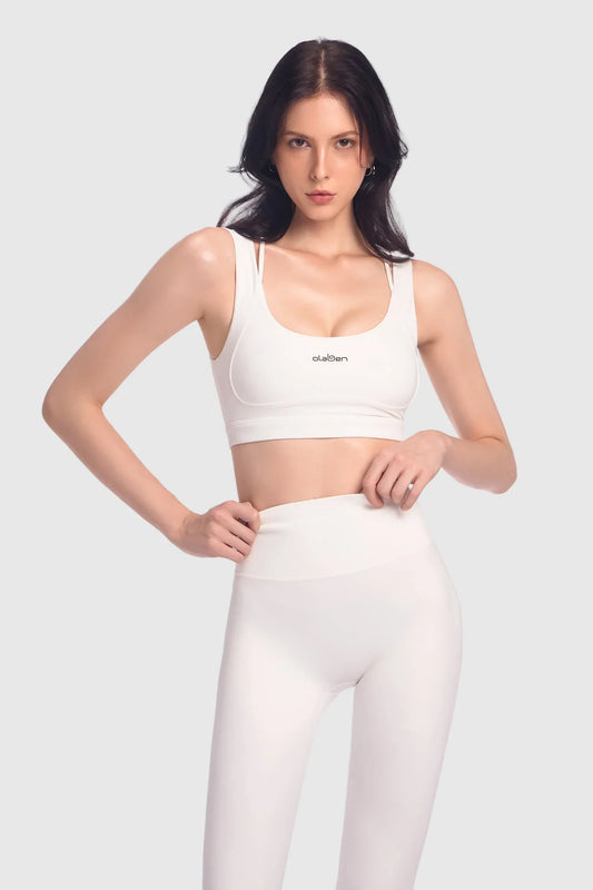 Evo Sculpt Bra - Off White - Olaben - Womens Bra