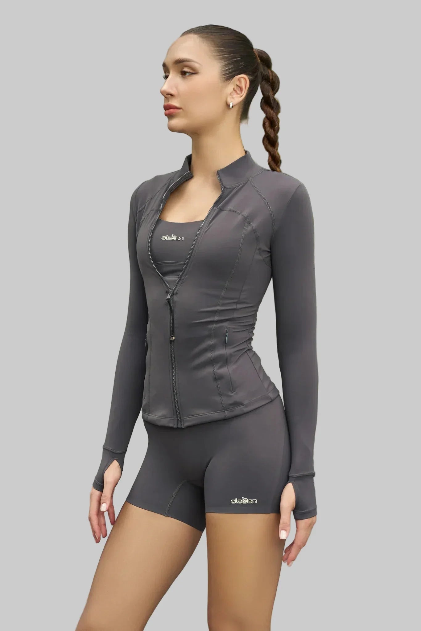Evo Tight Fit Define Jacket - Cool Gray - Olaben - Womens Jacket