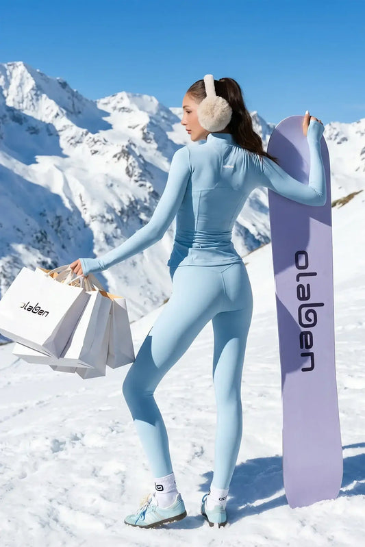 Evo Tight Fit Define Jacket - Glacier Blue - Olaben