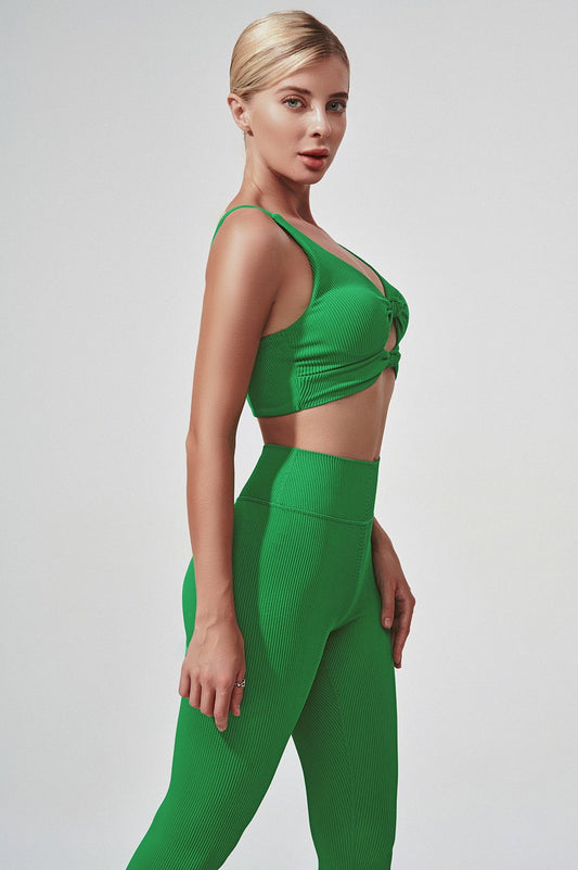 Fern Green Women's Bra by Fleuri Aris - OW-0043-WBR-GN - Vibrant and Stylish.