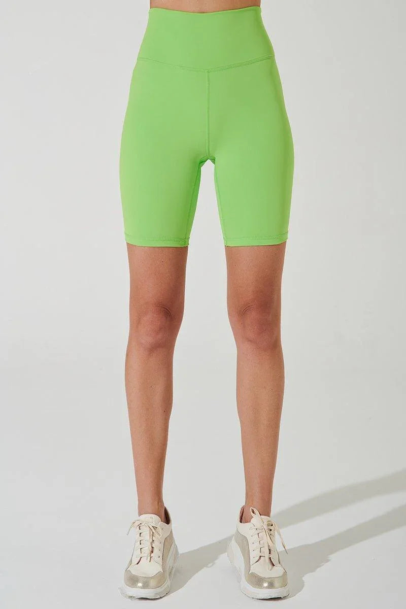 F'Onte Bikershort - Floures Green - Olaben - Womens Shorts