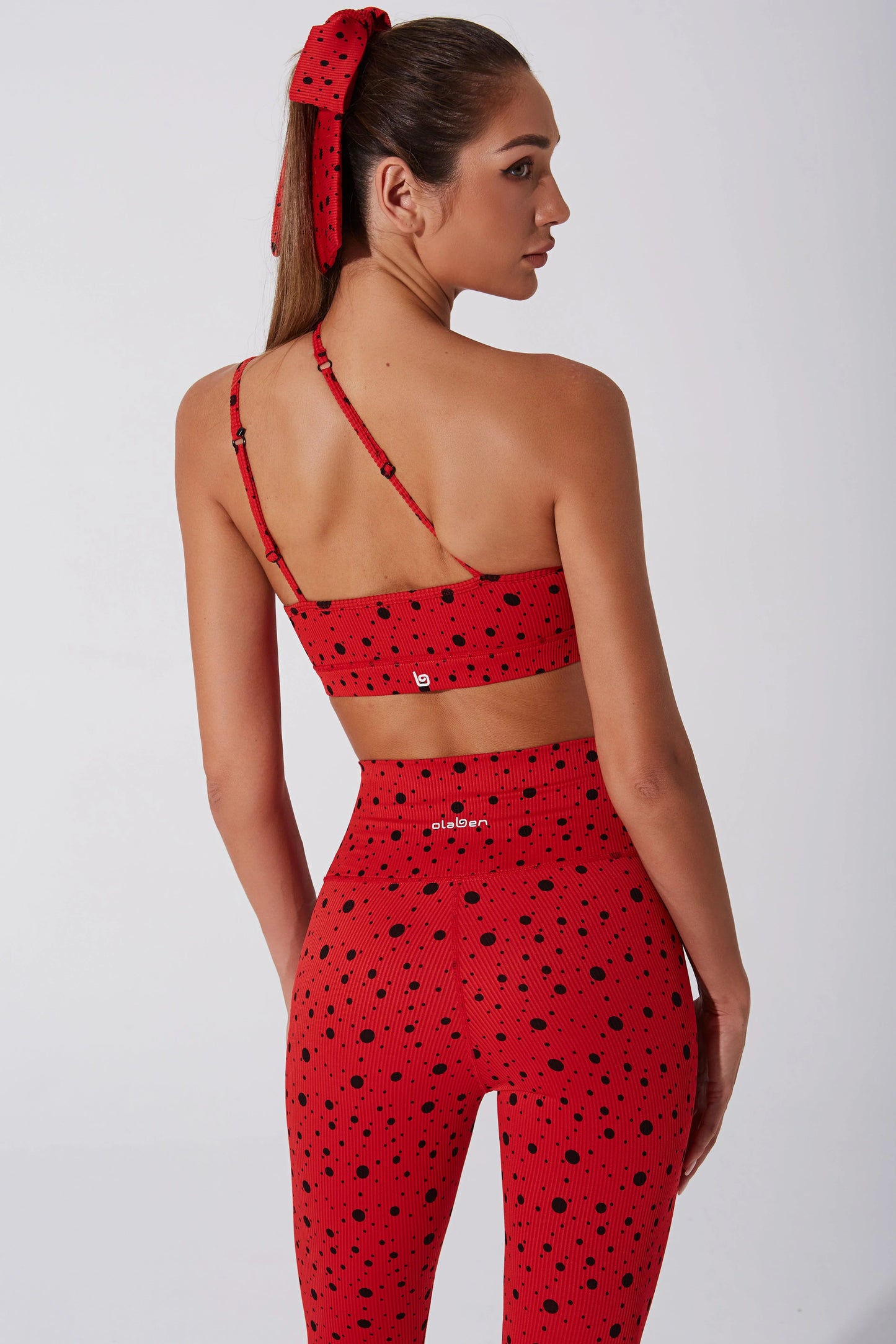 Hafwen Polka Dots Bra - Savvy Red - Olaben - Womens Bra