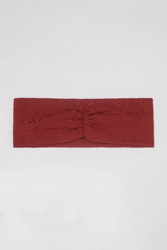 Empower Luxe Headband - Merlot - Olaben - Headwear
