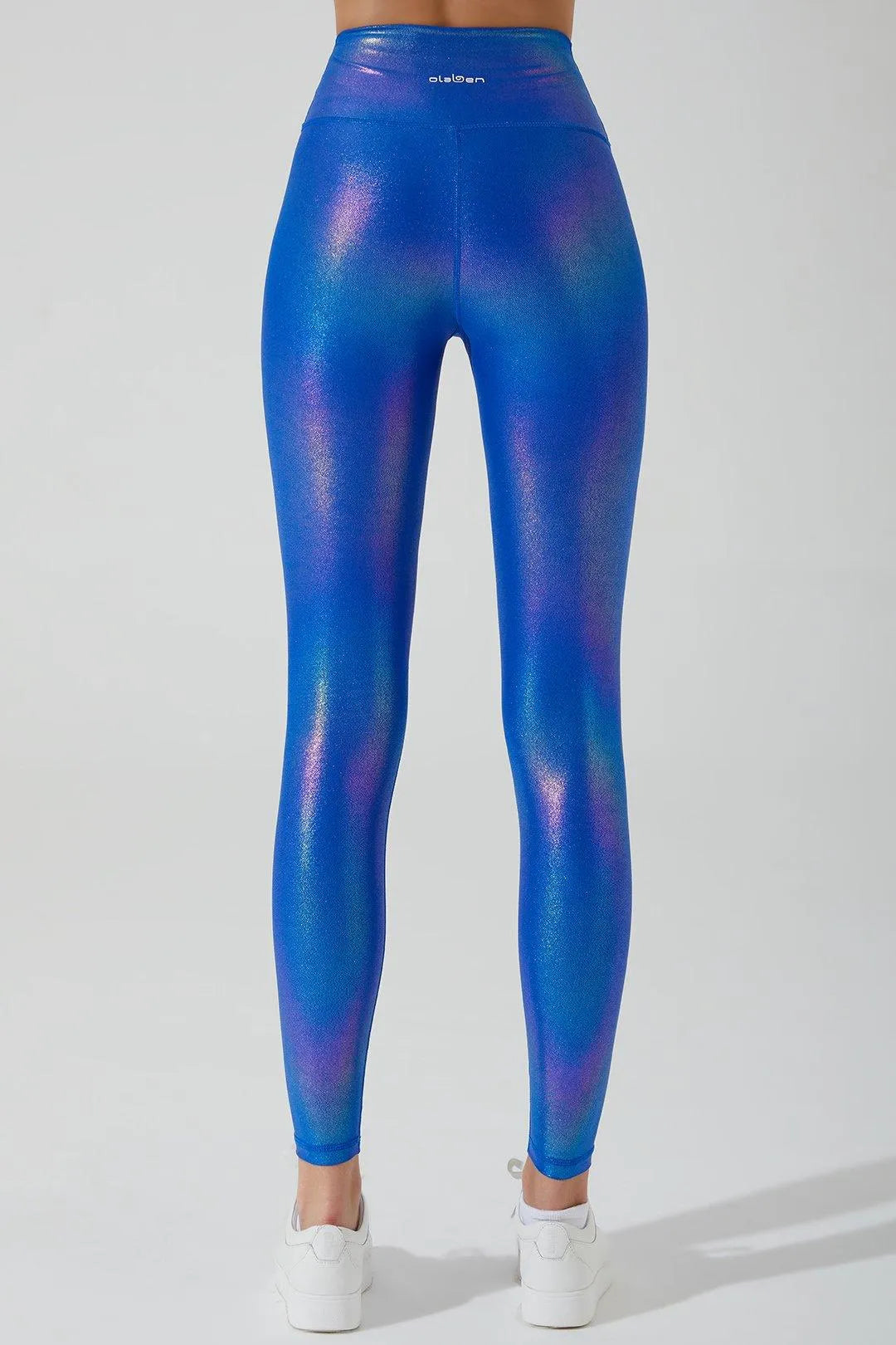Iridescent Legging - Magnetic Blue - Olaben - Womens Leggings