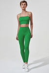 Jadeite Spaghetti Strap - Fern Green - Olaben - Womens Bra