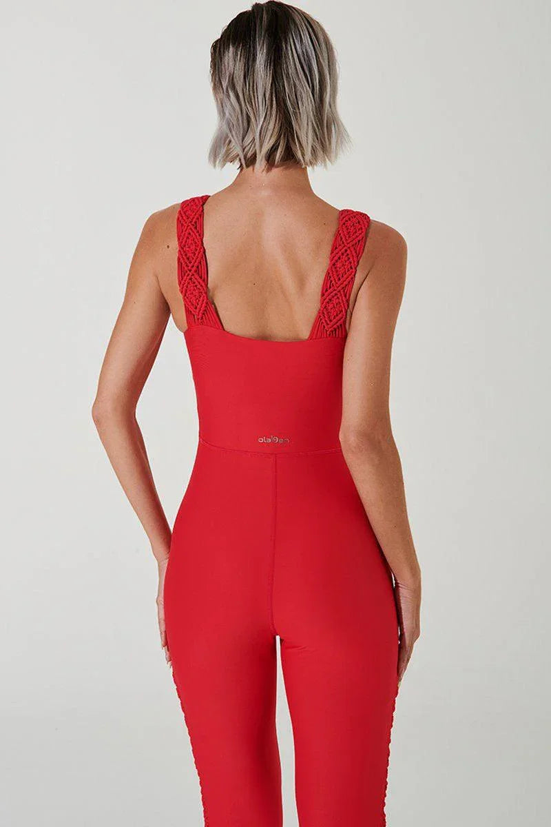 Ja'Isama Jumpsuit - Amaranth - Olaben - Womens Jumpsuit