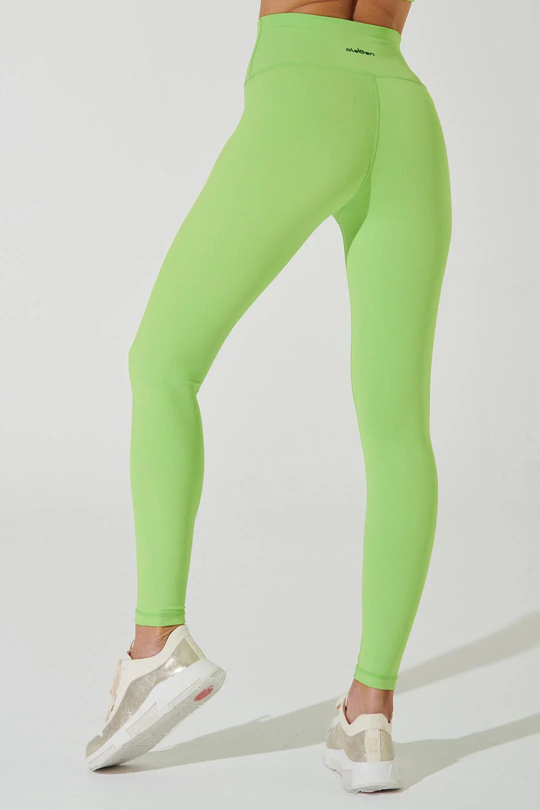 Jo Maline 7/8 Legging - Floures Green - Olaben - Womens Leggings