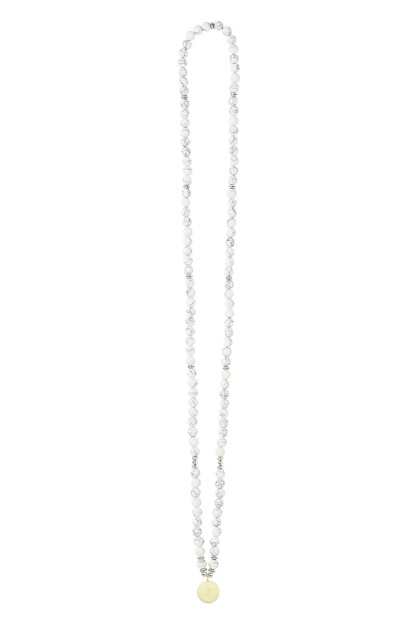 Kavyx Mala Necklace - White - Olaben - Jewelry