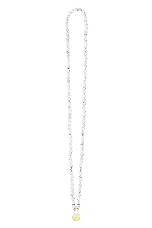 Kavyx Mala Necklace - White - Olaben - Jewelry