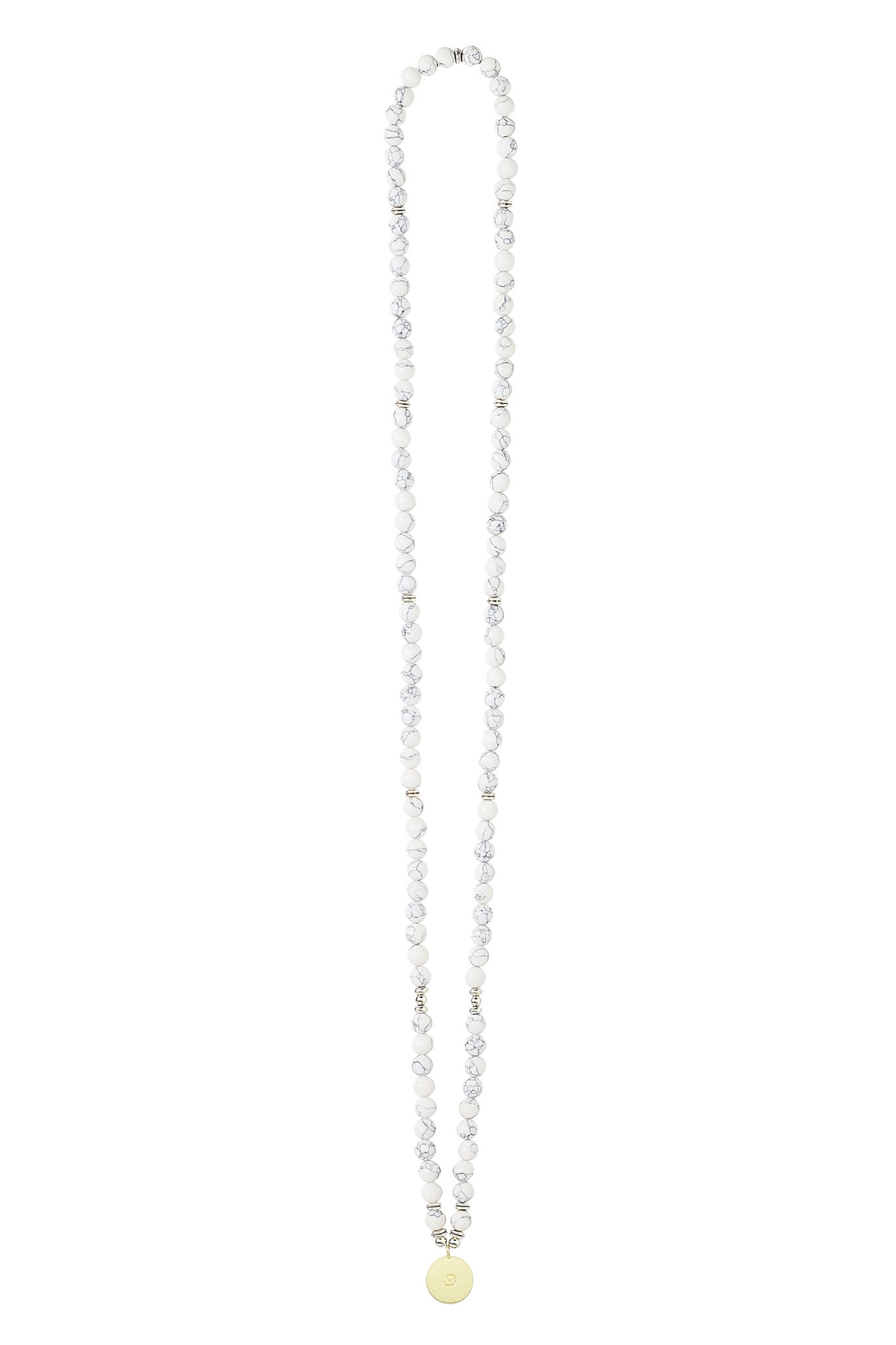 Kavyx Mala Necklace Jewelry in White - Elegant and Stylish Fashion Accessory.