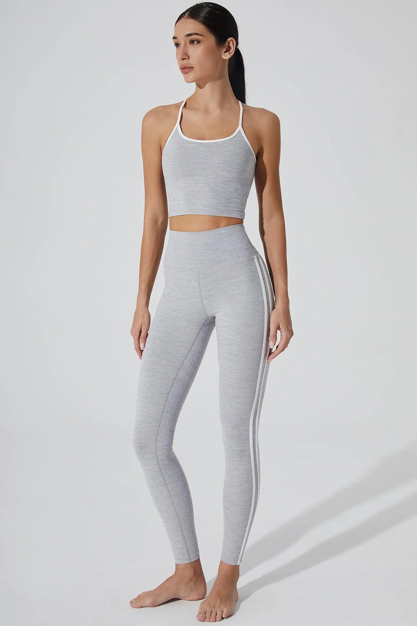 Kennedy Align Legging - Pebble - Olaben - Womens Leggings