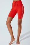 Kiera Biker Short - Venetian Red - Olaben - Womens Shorts