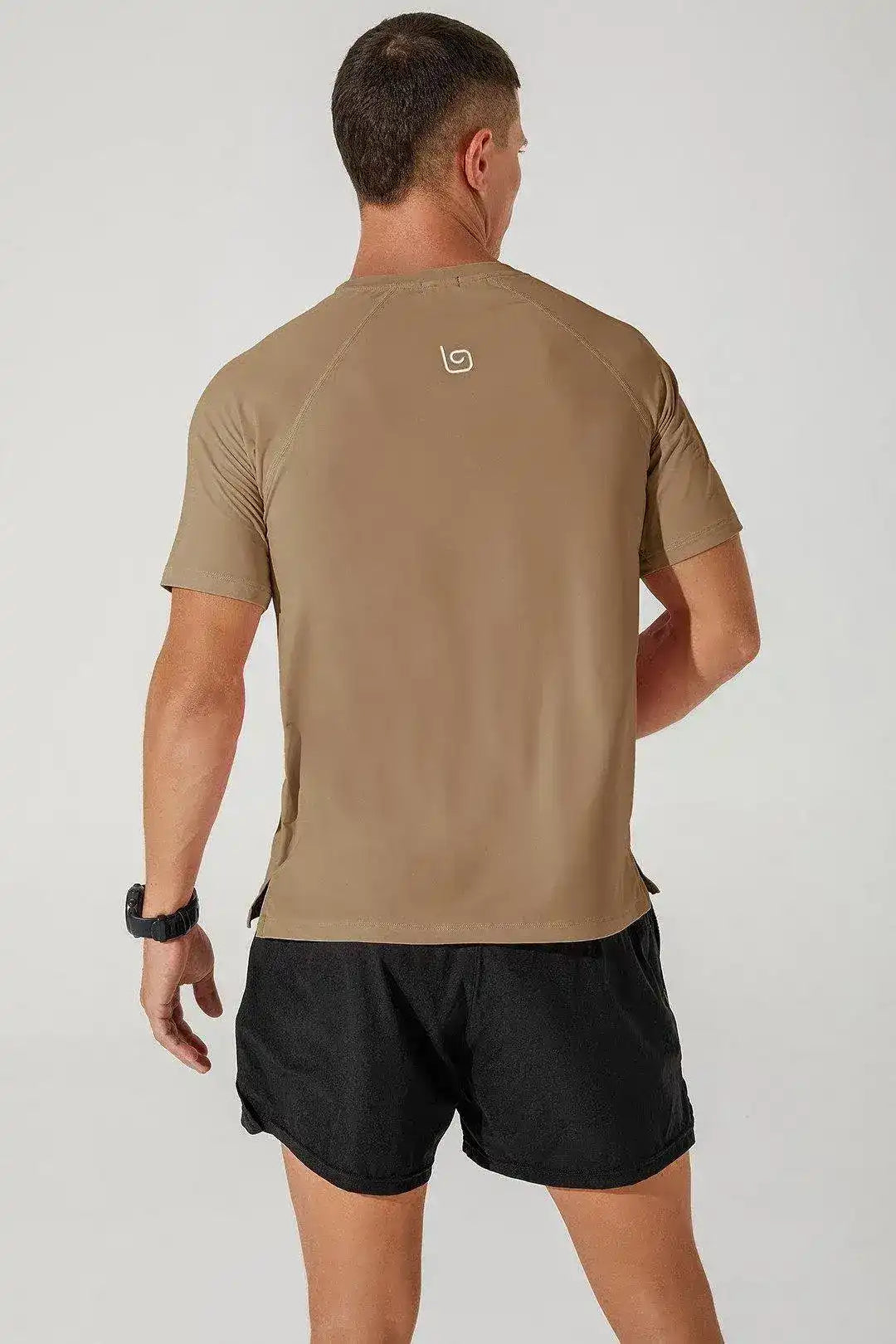Leocade Crew Neck Tee - Cappuccino - Olaben