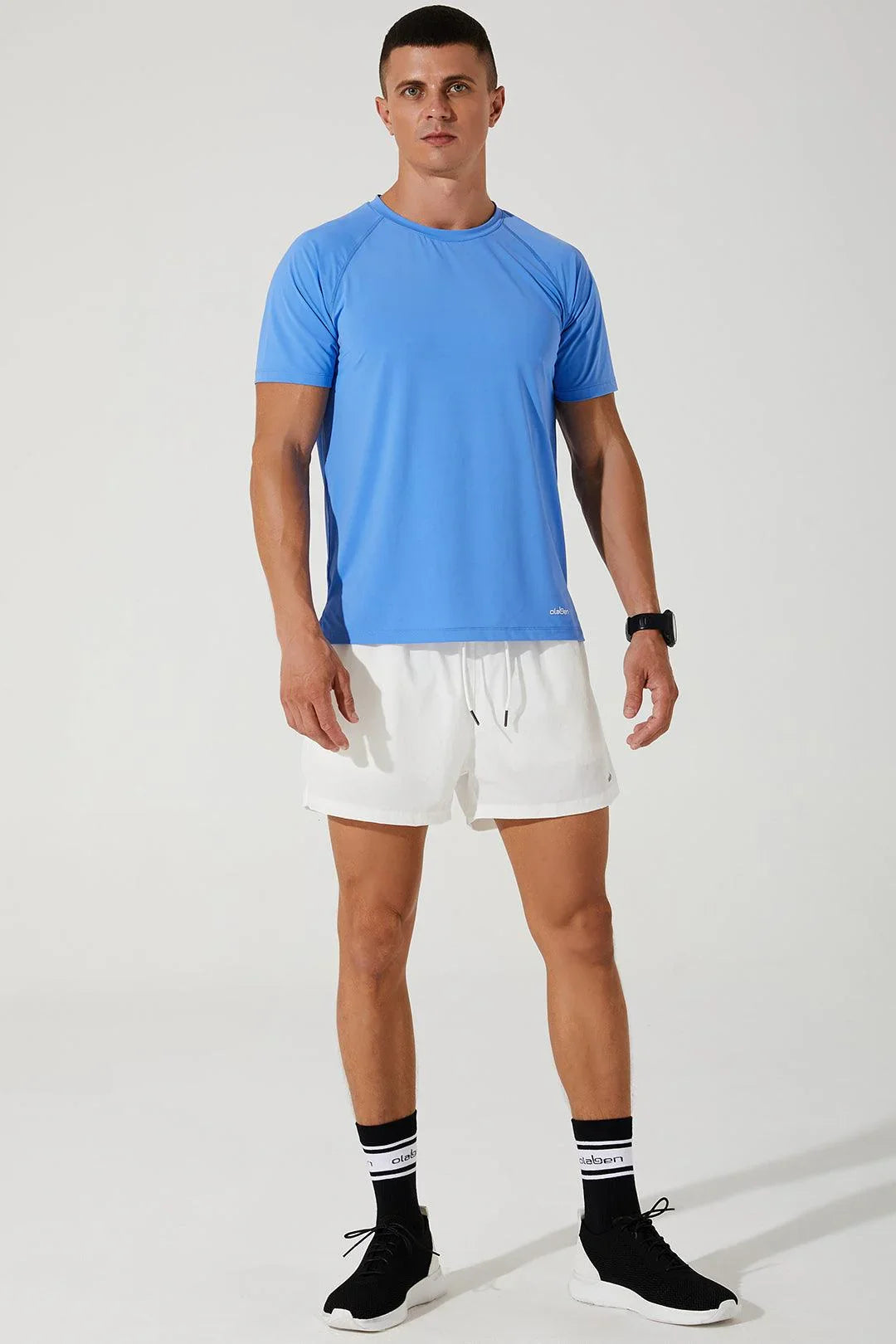 Leocade Crew Neck Tee - Skymond - Olaben - Mens Short Sleeve