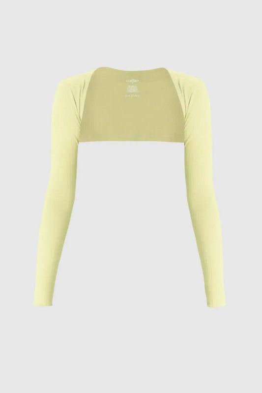 Classic Bolero Crop - Lemon - Olaben