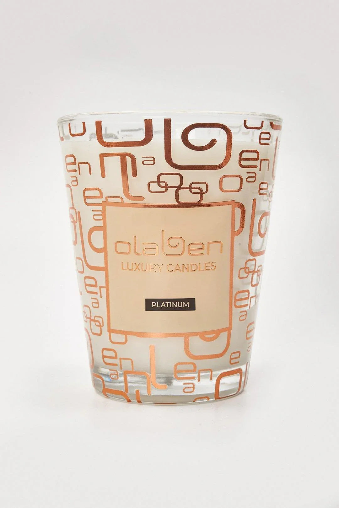 Luxury Platinum Candle Jasmine & Lily - Gold - Olaben - Equipment