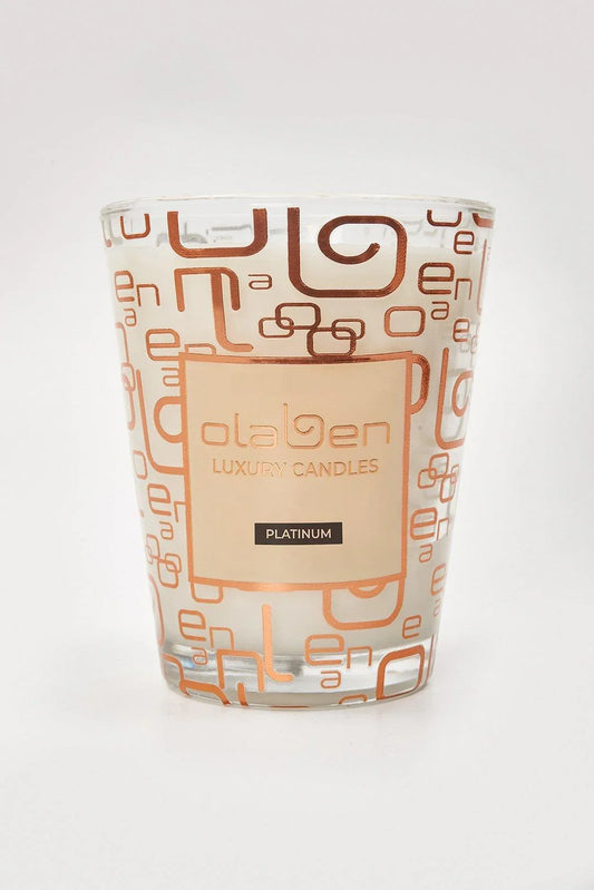 Luxury Platinum Candle Jasmine & Lily - Gold - Olaben - Equipment