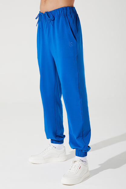 Janet's Atlantis Blue sweatpants for men, stylish and comfortable mens trousers - OW-0034-MTR-BL.
