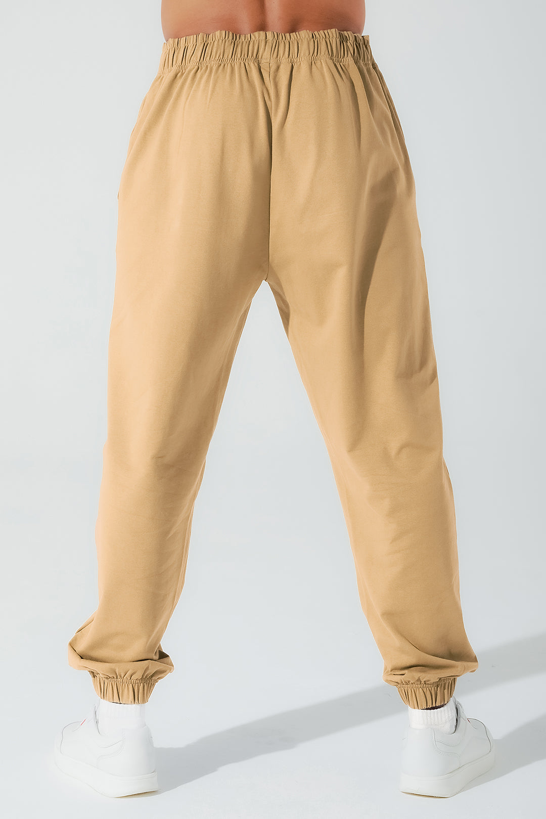 Janet men's cappuccino beige sweatpants, stylish and comfortable trousers for men - OW-0034-MTR-BG_3.jpg
