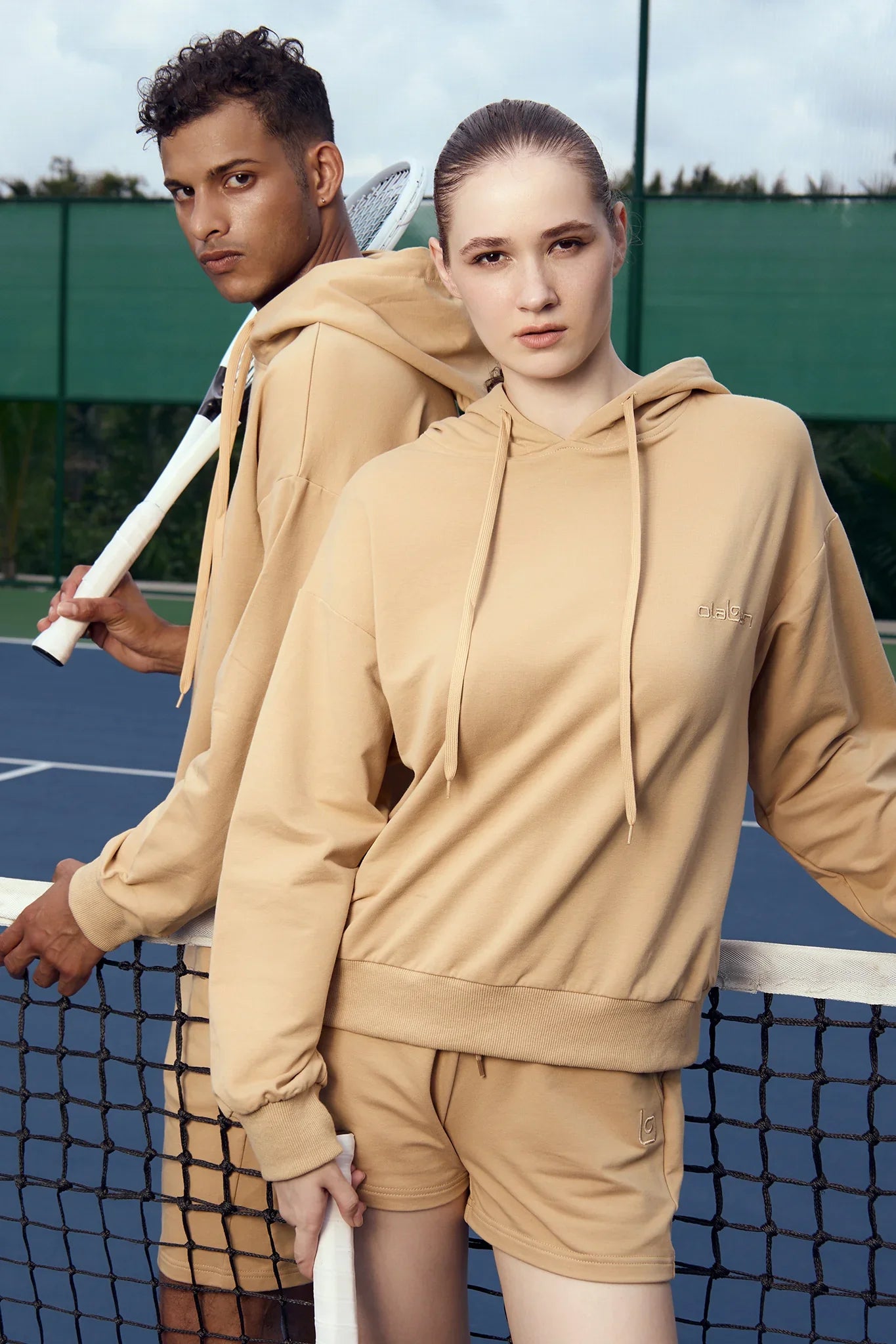 Olaben Athletic Unisex Hoodie - Cappuccino - Olaben - Mens Hoodie