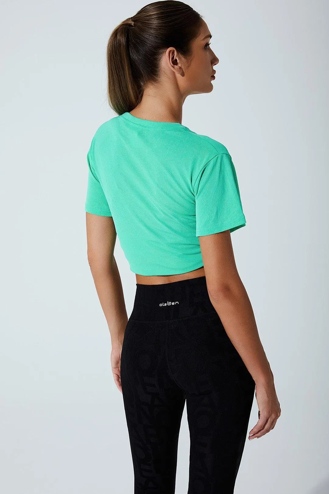 Olaben Athletic Tee - Downy Green - Olaben - Womens Short Sleeve