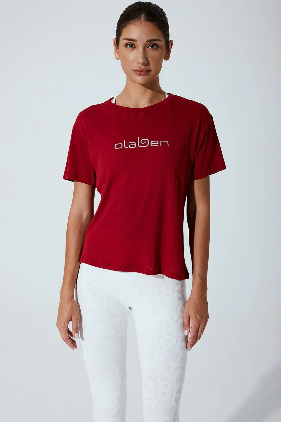 Olaben Athletic Tee - Savvy Red - Olaben - Womens Short Sleeve