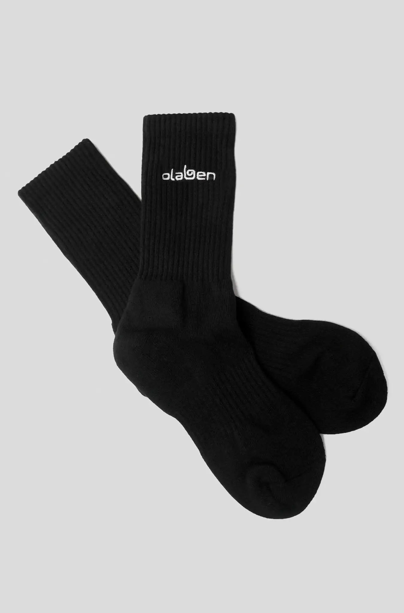 Olaben Crew Socks - Black