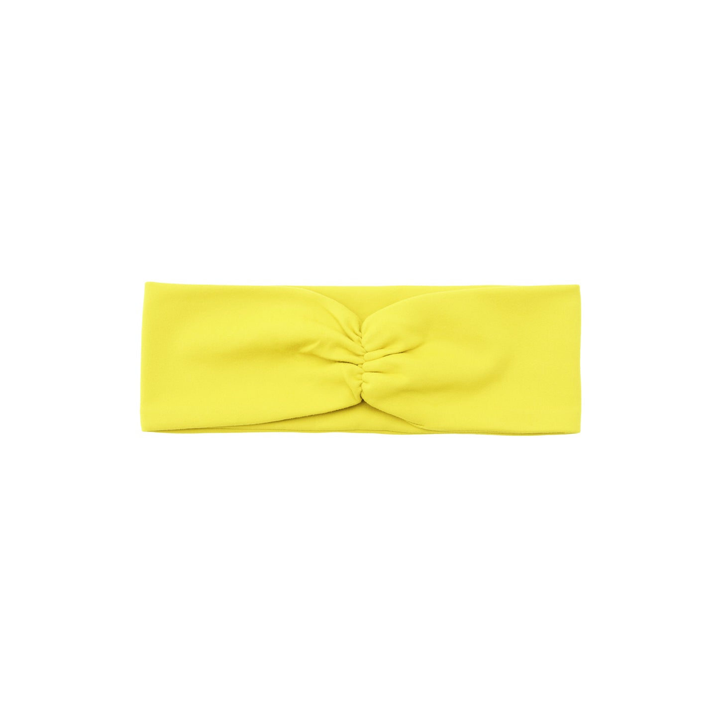 Colorful wild rice yellow headband with OLABEN logo, perfect for adding a stylish touch.