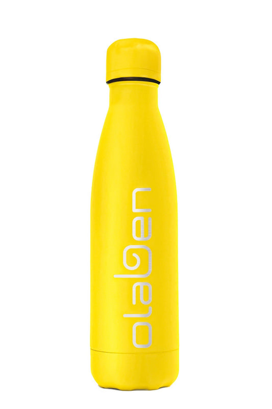 Yellow Tide water bottle equipment in vibrant yellow color, model OW-0166-UEQ-YL, quantity 1.