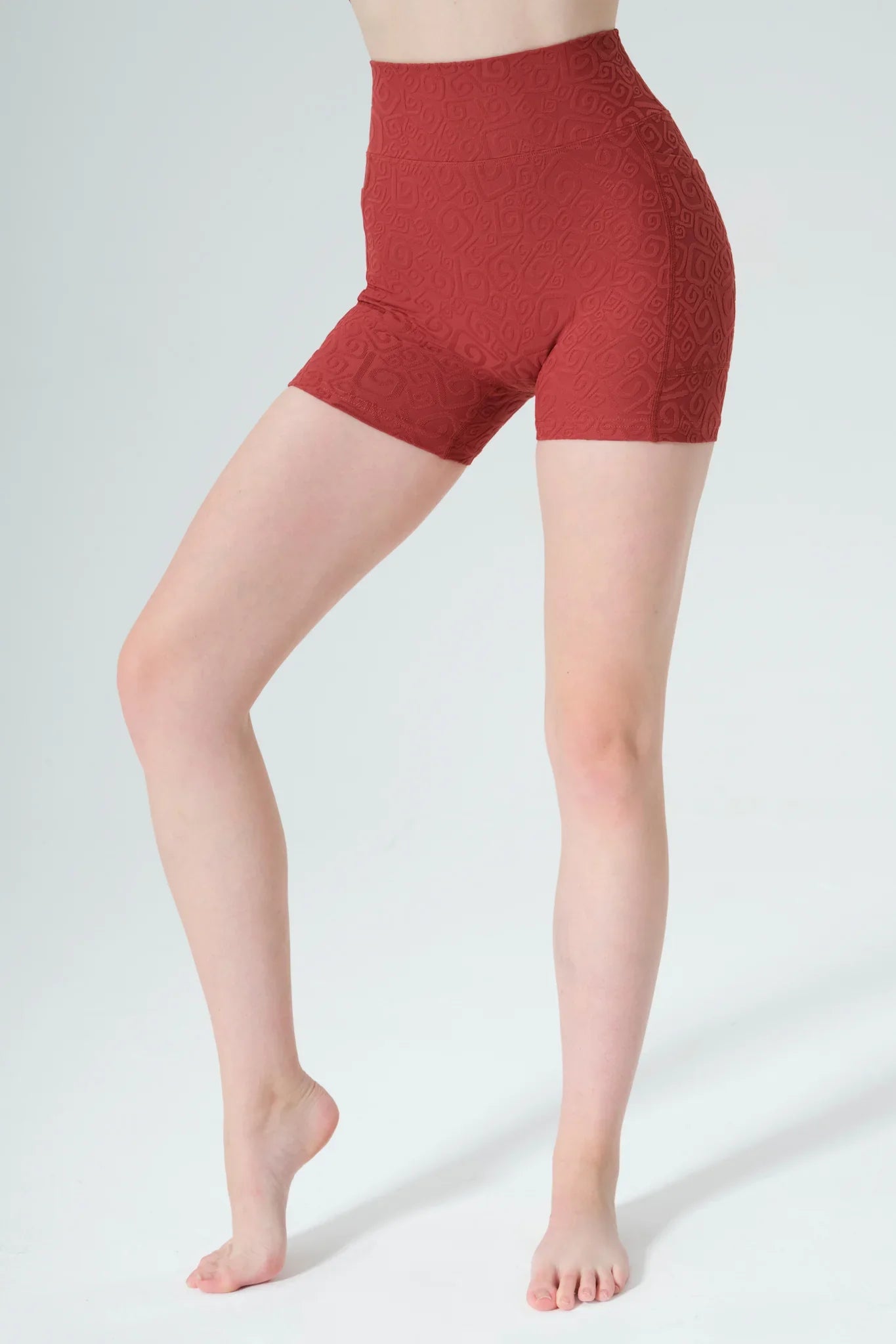 Olivia 3D Pocket Shorts - Merlot - Olaben - Womens Shorts