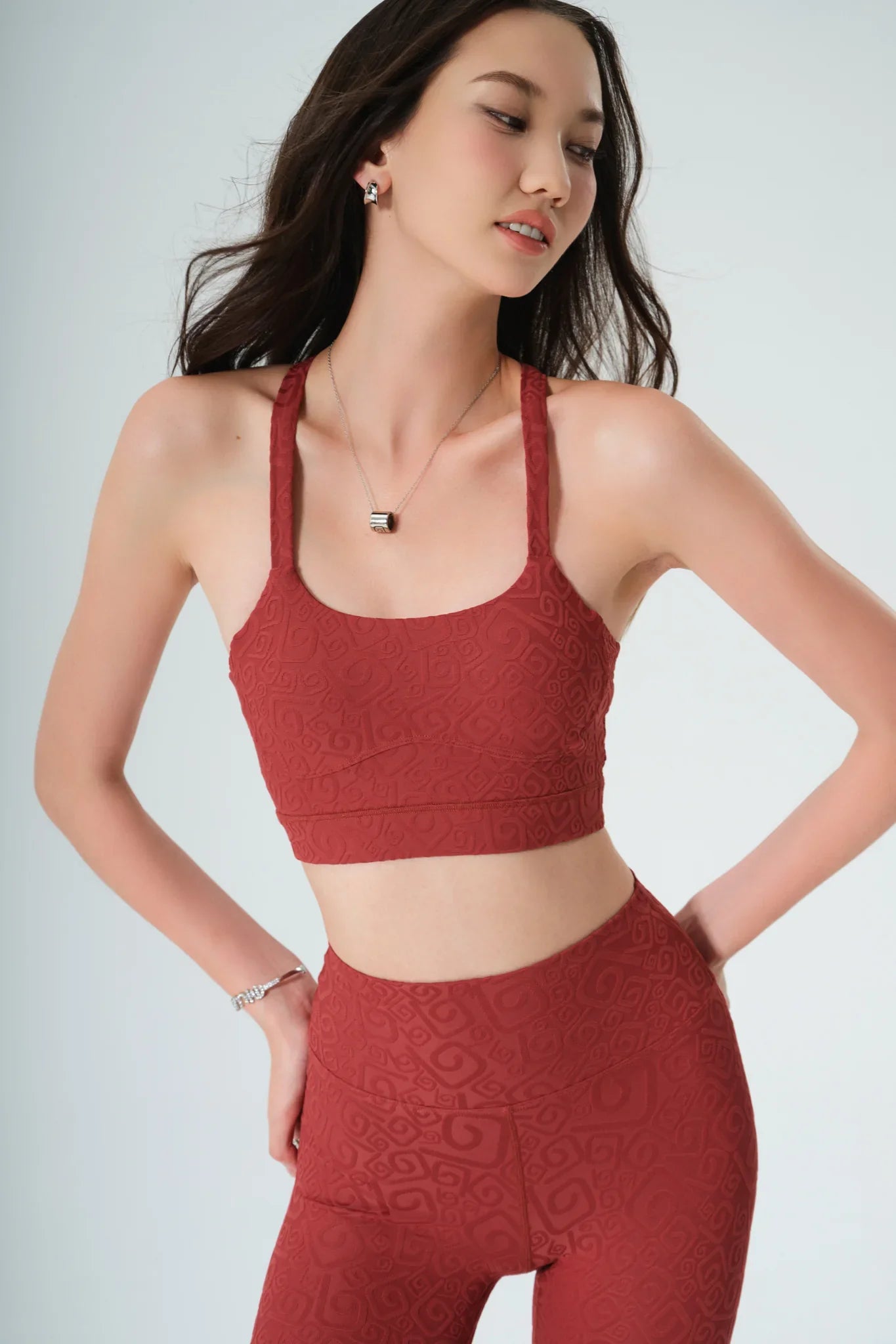 Riley 3D Bra - Merlot - Olaben - Womens Bra