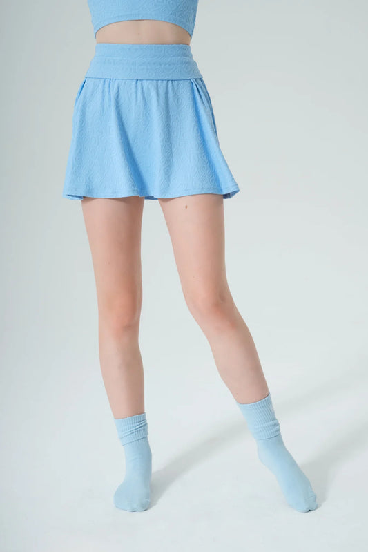 Sadie 3D Skirt - Ice Crystals - Olaben - Womens Skirt