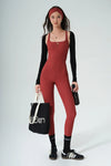 Risha 3D Jumpsuit - Merlot - Olaben - Womens Jumpsuit