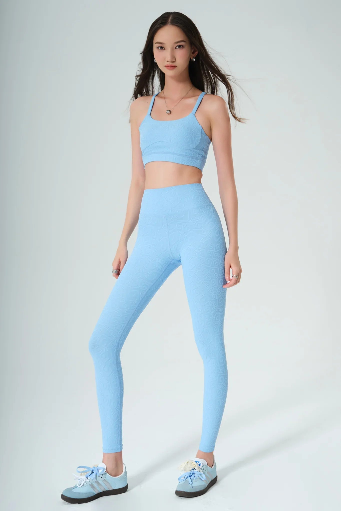 Déese Fleur 3D Leggings - Ice Crystals - Olaben - Womens Leggings