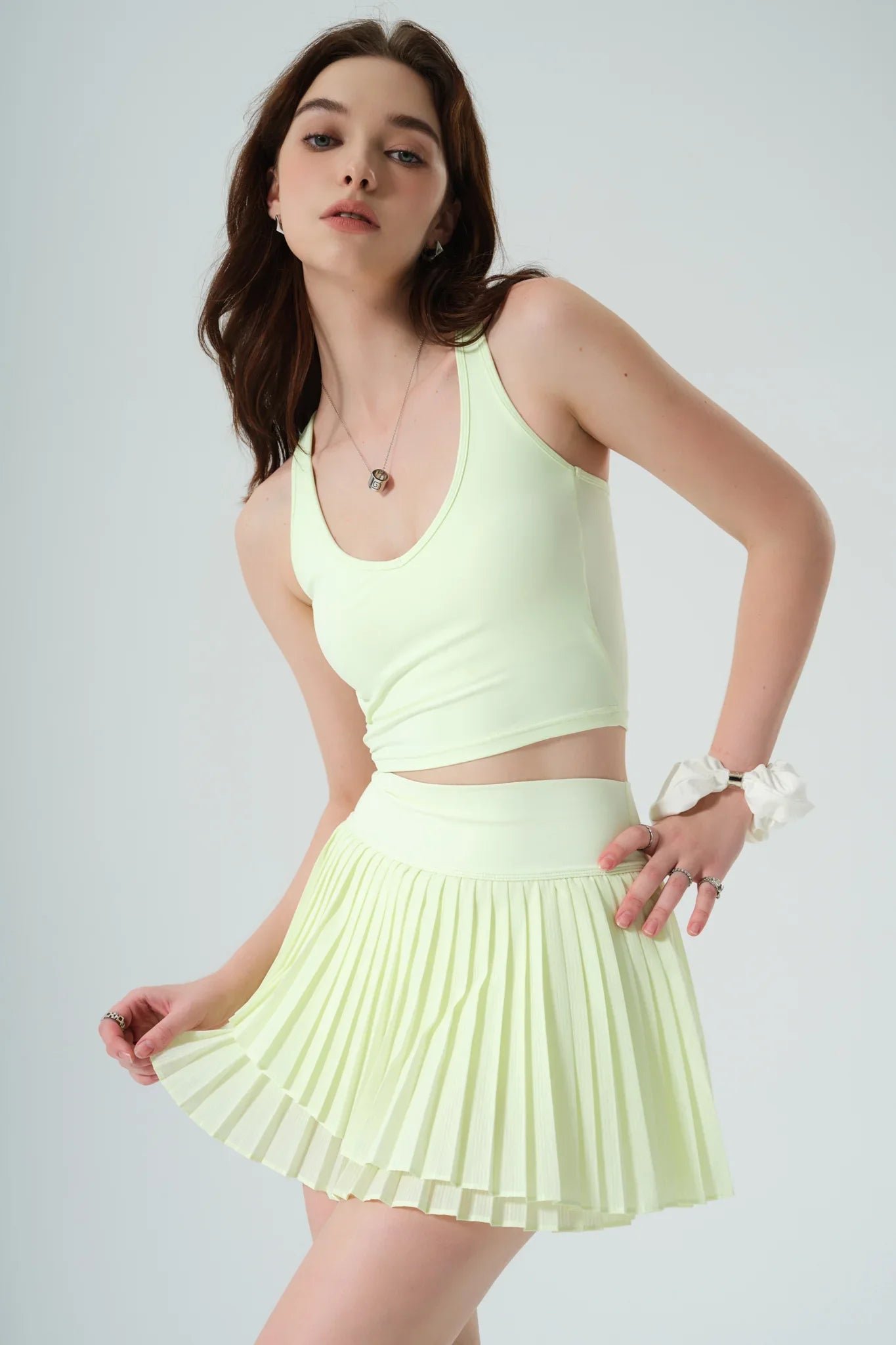 Elay Tank - Lemon - Olaben - Womens Tank Top