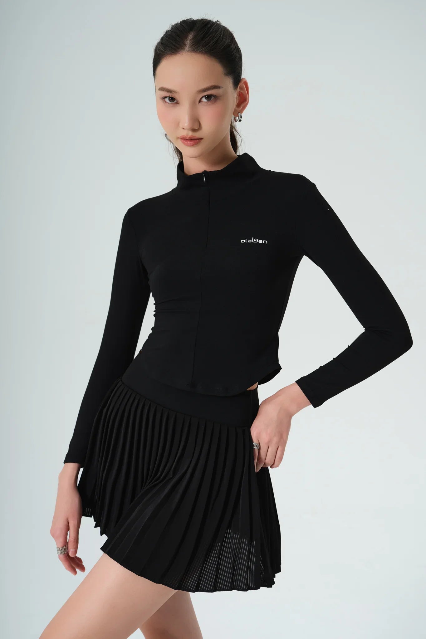 Butterluxe Workout Jacket - Black - Olaben - Womens Jacket