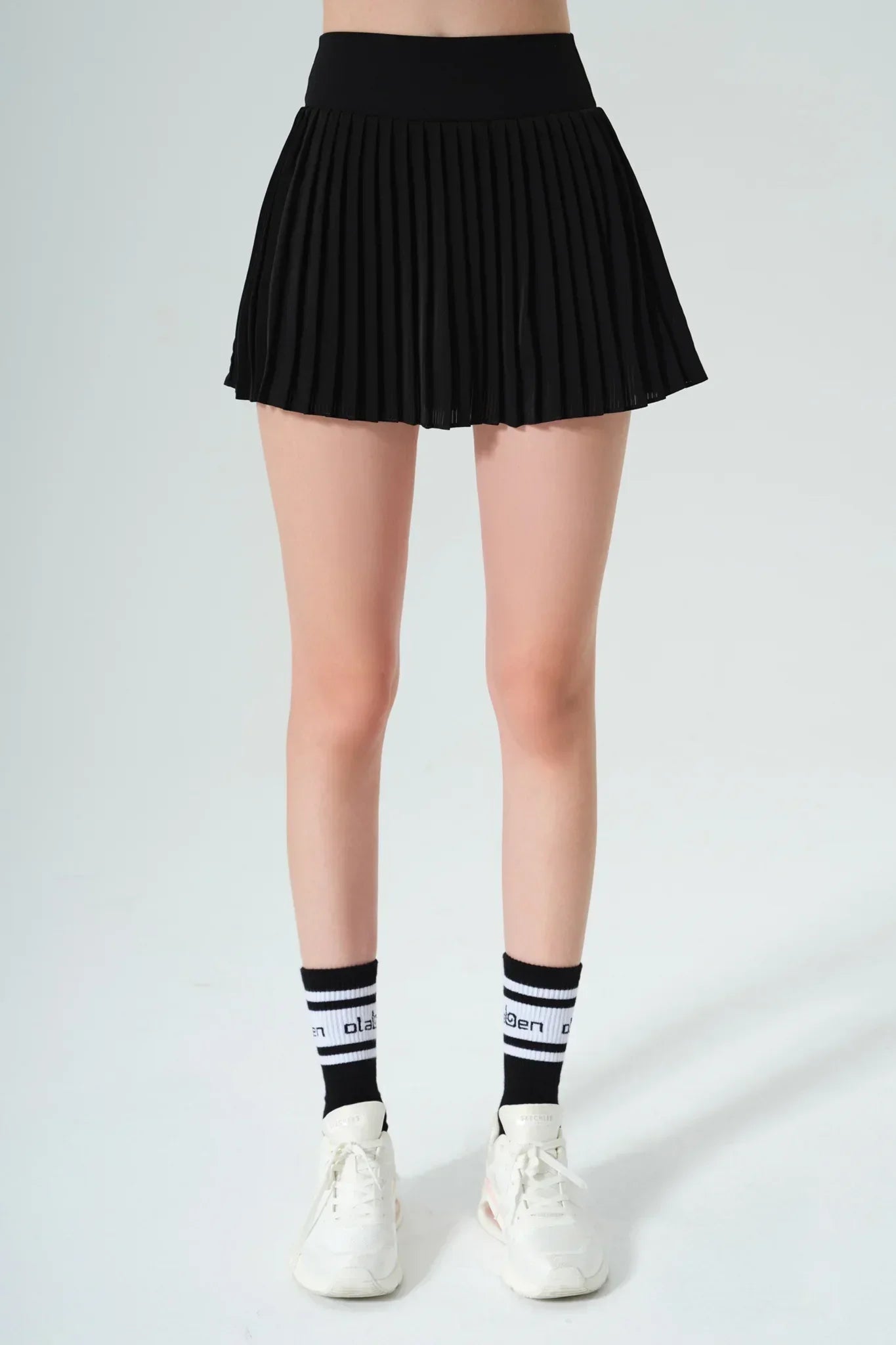 Emelie Define Jacket & Elite Pleated Skirt - Black - Olaben - Bundle