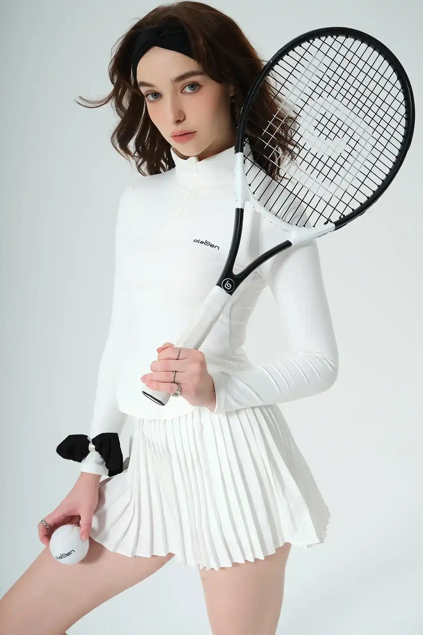 Butterluxe Workout Jacket - White - Olaben
