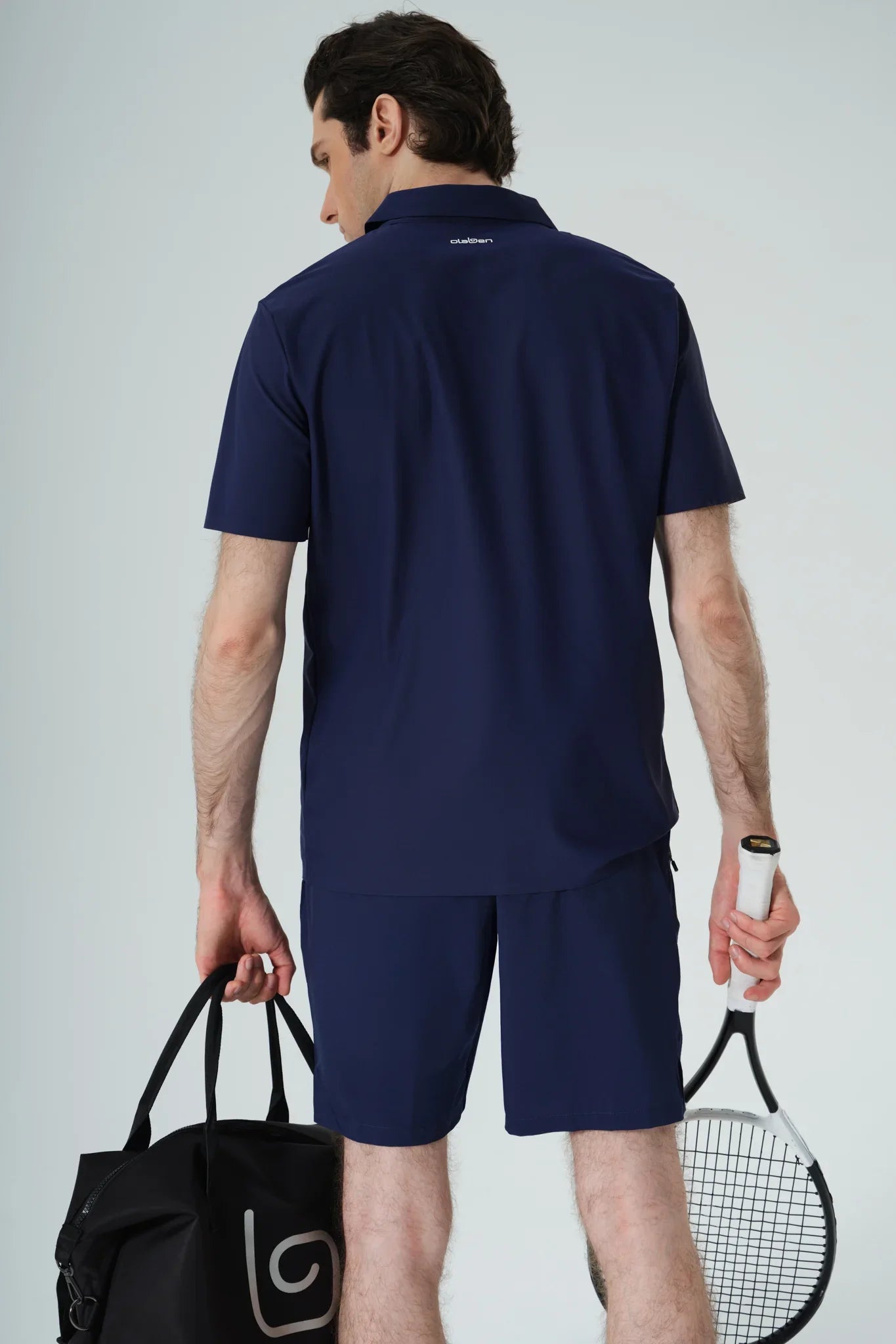 Racquet Club Polo Shirt - Night Sky - Olaben - Mens Short Sleeve